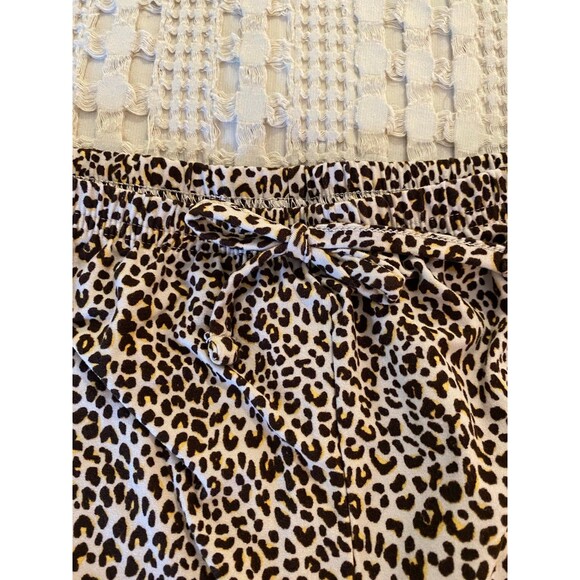 Apt 9 Womens Sleep Shorts Cheetah Print Plus Size XL Soft Comfortable - Picture 2 of 7